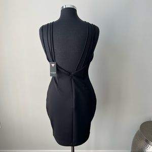 Guess Zaila Ultra Strappy Black Dress